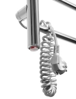 Полотенцесушитель электрический Domoterm Аврора DMT 109-5 50x60 EK L хром